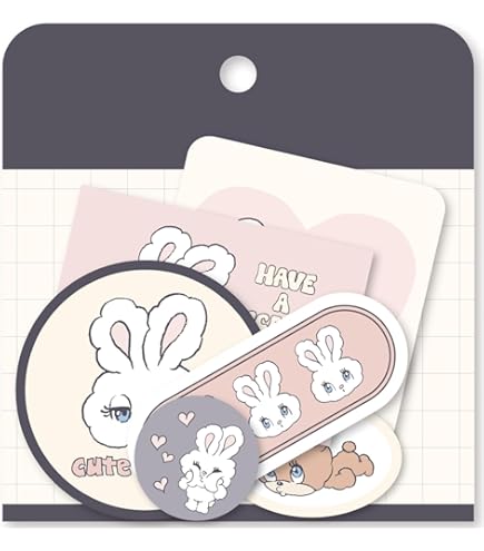 Amazon | 【Black Bunny &Mini】foxy illustrations ポーチ